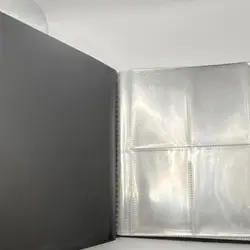 Konami Yu-Gi-Oh! TCG 4-Pocket Binder Black Plastic 1996 - Image 3