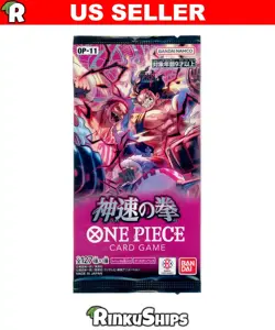 A Fist of Divine Speed Booster Pack OP-11 - Japanese Bandai Factory Sealed - Image 1