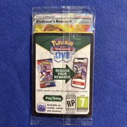 Professor's Research SWSH152 Professor Juniper Promo Card & 3 Holo Cards SEALED - Image 1