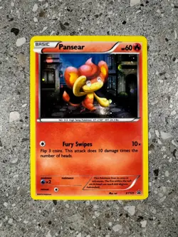 Pokemon TCG Cards Pansear XY131 Black Star Promo Holo NM - Image 1