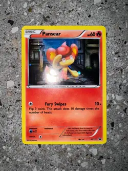 Pokemon TCG Cards Pansear XY131 Black Star Promo Holo NM - Image 3