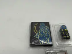 Pokemon TCG Mega Evolution Open Lucario Sleeves Dice and Energy Cards from ETB - Image 2