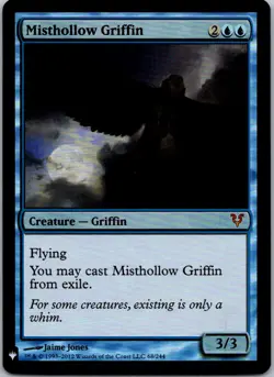 Misthollow Griffin The List Reprints NM Foil - Image 1