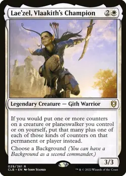 🧙Lae’zel, Vlaakith’s Champion 029/361 R CLB Battle For Baldur’s Gate MTG - Image 1
