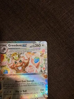 Pokemon tcg - Greedent ex Double Rare - Obsidian Flames 179/197 - Image 4