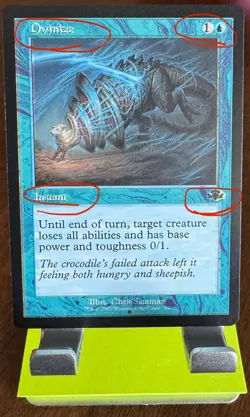 Ovinize (Retro Frame) Dominaria Remastered Regular - Error/Misprint - Image 2