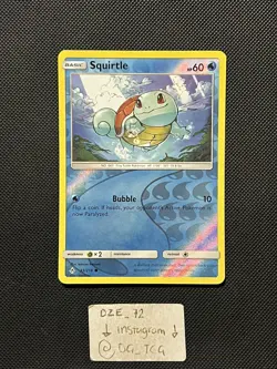 Pokemon Unbroken Bonds - Squirtle - 33/214 - Reverse Holo - M/NM - Image 1