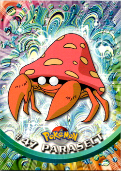 1999 Topps Pokemon Series 1 - Parasect Non Holo MP - Image 1