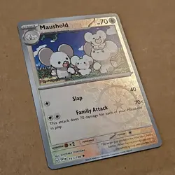 Pokemon Maushold (161/287) Scarlet & Violet NM REVERSE HOLO Foil TCG CCG - Image 2