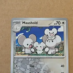 Pokemon Maushold (161/287) Scarlet & Violet NM REVERSE HOLO Foil TCG CCG - Image 4
