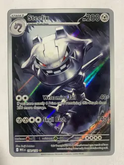 Pokemon TCG: Steelix 150/132 Me01: Mega Evolution Holo - Image 1