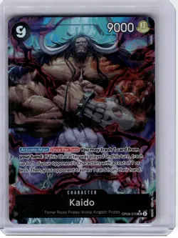 2024 One Piece—Kaido #OP08-079 Two Legends—Super Rare Foil [Alt Art] - Image 1