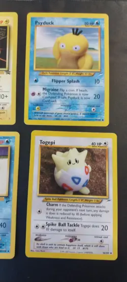 Vintage Pokemon Card Lot 6 Cards WotC Movie Promo Base Set 2 Team Rocket - Image 2