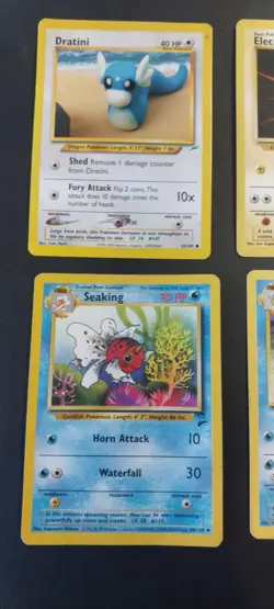 Vintage Pokemon Card Lot 6 Cards WotC Movie Promo Base Set 2 Team Rocket - Image 4