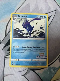 Greninja (Illustration Contest 2022) SWSH305 SWSH: Sword & Shield Promo Cards - Image 1