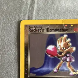 Pokemon Rocket's Hitmonchan #107 [Winner] Best Holo Promo 2003 Trading Card - Image 3