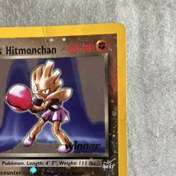 Pokemon Rocket's Hitmonchan #107 [Winner] Best Holo Promo 2003 Trading Card - Image 4