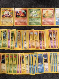 1999 Pokemon Base Set Lot - 100 Cards-Vintage - Pikachu + 2 Rares - NM/LP [#1] - Image 2