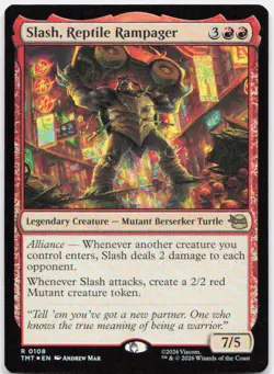Slash, Reptile Rampager *Foil* TMT 108 NM - Image 1