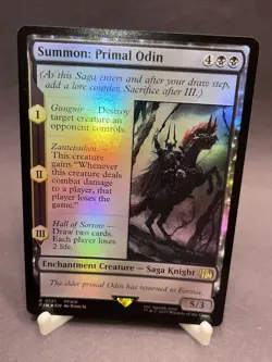 Summon: Primal Odin Final Fantasy Foil - Image 1