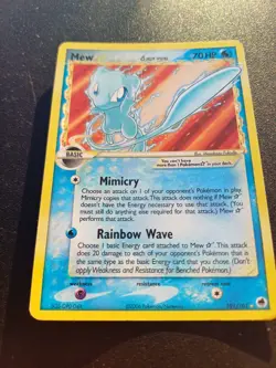 Pokemon ENG Mew Gold Star Ex Dragon Frontiers 101/101 No Charizard Rayquaza PSA - Image 4