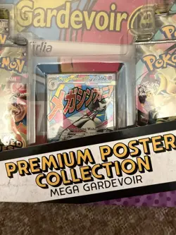 Pokemon Ascended Heroes Premium Poster Collection Mega Gardevoir & PinCollection - Image 3