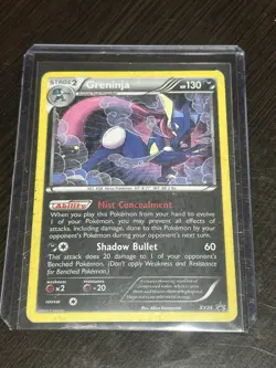 Pokemon Greninja Holo XY24 XY Black Star Promos - Image 1