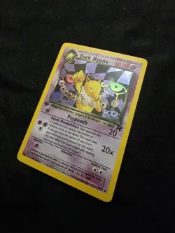 Dark Hypno 9/82 First Edition Holo Pokemon Team Rocket - Image 2