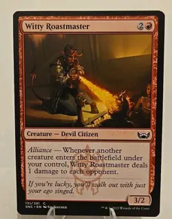 Witty Roastmaster MTG Streets of New Capenna Regular - Image 1