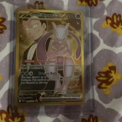 Pokemon Team Rocket's Mewtwo EX 280 HP Sv10 Destined Rivals Hyper Rare Holo - Image 1