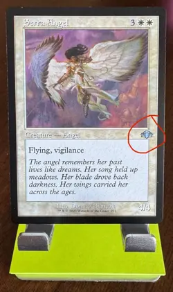 Serra Angel (Retro Frame) Dominaria Remastered Regular - Error/Misprint - Image 2