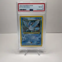 1999 Pokemon Fossil Articuno Holo #2 PSA 8 NM-MT Vintage WOTC - Image 1