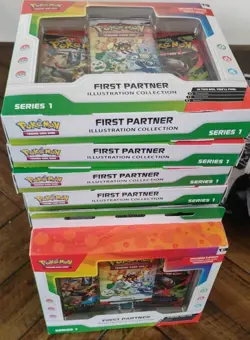 Pokemon TCG First Partner Illustration Collection Series 1 In Hand Fast Ship - Image 2