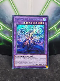 Yugioh Tearlaments Kaleido-Heart POTE-EN043 Secret Rare 1st Edition NM - Image 1