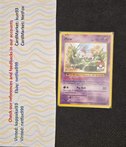 [EXCELLENT or NEAR MINT] Pokemon Single Card Mew 53 first 4th place English - Image 1