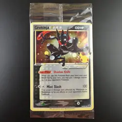 Greninja Gold Star SWSH 144 Pokemon Celebrations Sealed Promo Holo Card - Image 1