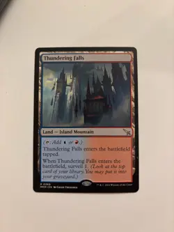 1x Thundering Falls - Murders at Karlov Manor - Regular - MTG - Near Mint - Image 1