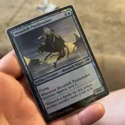 x1 Moonfolk Puzzlemaker NEO MTG 68/302 FOIL COMMON M/NM 1x - Image 2