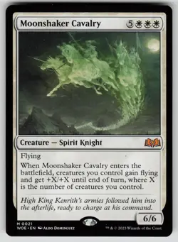 Moonshaker Cavalry Normal M Wilds of Eldraine 21 NM - Image 1