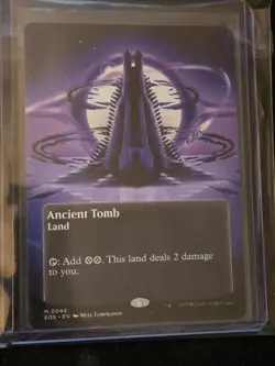 Ancient Tomb #46 Borderless MTG Edge of Eternities Poster Mythic Land Magic - Image 1