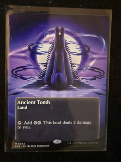 Ancient Tomb #46 Borderless MTG Edge of Eternities Poster Mythic Land Magic - Image 2