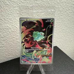 Pokemon TCG Bulbasaur 133/132 Mega Evolutions IR Stamped Promo sealed Mint - Image 1