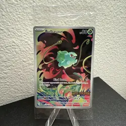Pokemon TCG Bulbasaur 133/132 Mega Evolutions IR Stamped Promo sealed Mint - Image 2