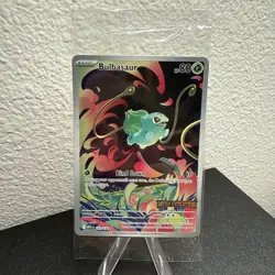 Pokemon TCG Bulbasaur 133/132 Mega Evolutions IR Stamped Promo sealed Mint - Image 3