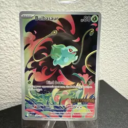 Pokemon TCG Bulbasaur 133/132 Mega Evolutions IR Stamped Promo sealed Mint - Image 4