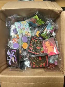 HUGE Pokemon TCG Accessories Lot Sleeves Coins Dividers Energy Dice SEALED - Image 1