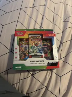 Pokemon TCG First Partner Illustration Collection Series 1 Box SEALED - Image 1