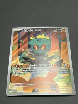 Pokemon TCG Marshadow 146/132 Mega Evolution Illustration Rare Holo - Image 1
