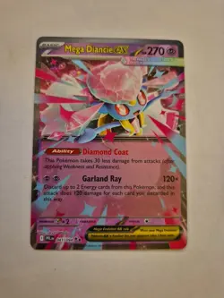 Mega Diancie EX 041/094 Phantasmal Flames PFL Pokemon TCG - Image 1