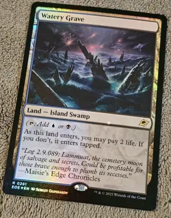Watery Grave [Foil] 261 MTG Edge of Eternities EoE | FAST SHIPPING! - Image 1